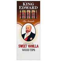 King Edward Wood Tip Sweet Vanilla