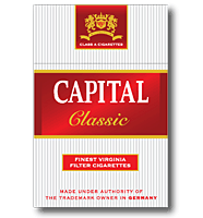 Capital Red Cigarettes