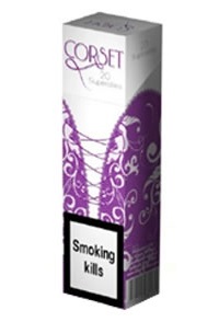 Corset Lilac Superslims Cigarettes