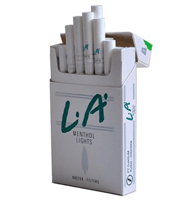 Djarum LA Green Menthol Clove Kretek Cigarettes