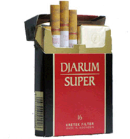 Djarum Super 16 Clove Kretek Cigarettes