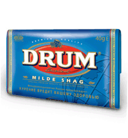 Drum Mild Shag Bright Blue Tobacco Tobacco
