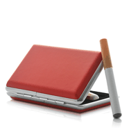 Electronic Cigarette Case Red Tobacco