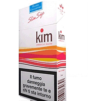 Kim Slim Size Red Cigarettes