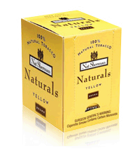 Nat Sherman Naturals Yellow Cigarettes