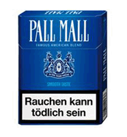 Pall Mall Blue Smooth Taste
 Cigarettes