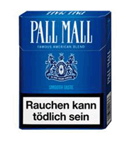 Pall Mall Blue Smooth Taste
 Cigarettes