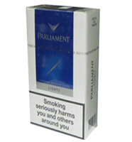 Parliament Blue 100's Cigarettes