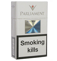 Parliament Silver Blue Cigarettes