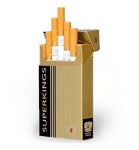 Superkings Black 100's Cigarettes