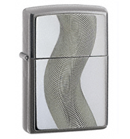 Zippo Black Ice Texas Twister Emblem Lighter  (model: 667) Tobacco