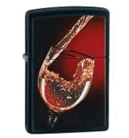 Zippo Glass of Wine Lighter (model: 28179) Tobacco