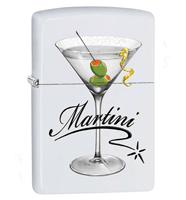 Zippo Gold Design BS Martini Lighter (model: 28271) Tobacco