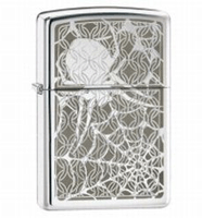 Zippo Hidden Spider Lighter (model: 28052) Tobacco