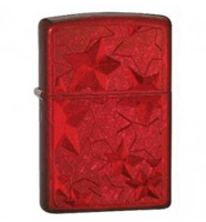Zippo Iced Candy Apple Red Stars Lighter (model: 24947) Tobacco