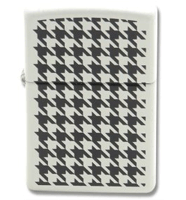 Zippo Matte White Pocket Lighter (model: 24888) Tobacco