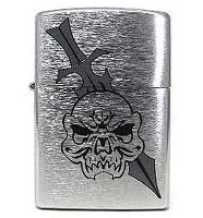 Zippo Pirate Tattoo Lighter (model: 58157) Tobacco