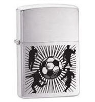 Zippo Soccer Ball Lighter (model: 28163) Tobacco