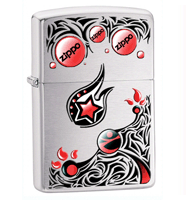 Zippo Stars & Planets Lighter (model: 28056) Tobacco