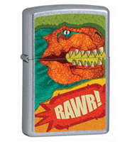 Zippo Street Chrome Lighter (model: 24886) Tobacco