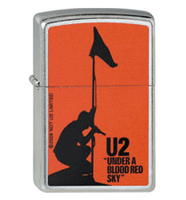 Zippo U2 Under a Blood Red Sky Lighter Tobacco