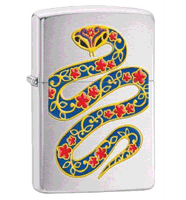 Zippo Year of the Snake 2013 Pocket Lighter  (model: 28456) Tobacco